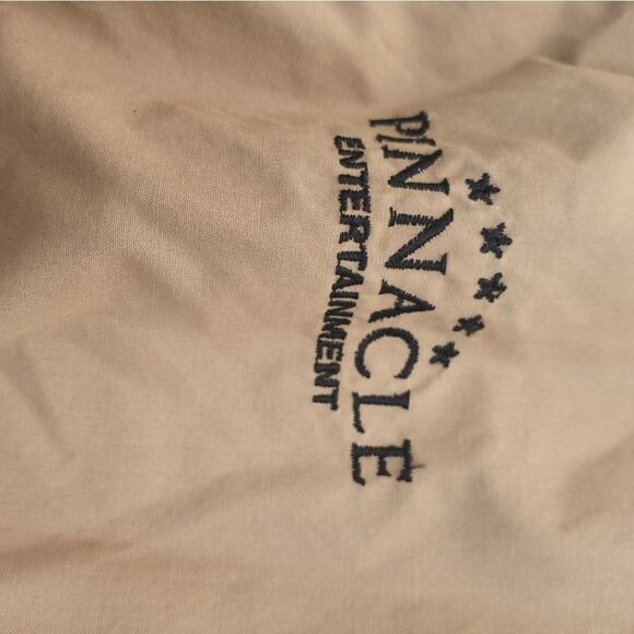 Monarch Pinnacle Entertainment L Brown Longsleeves Pockets Zippers Buttons Cord. - Picture 3 of 10